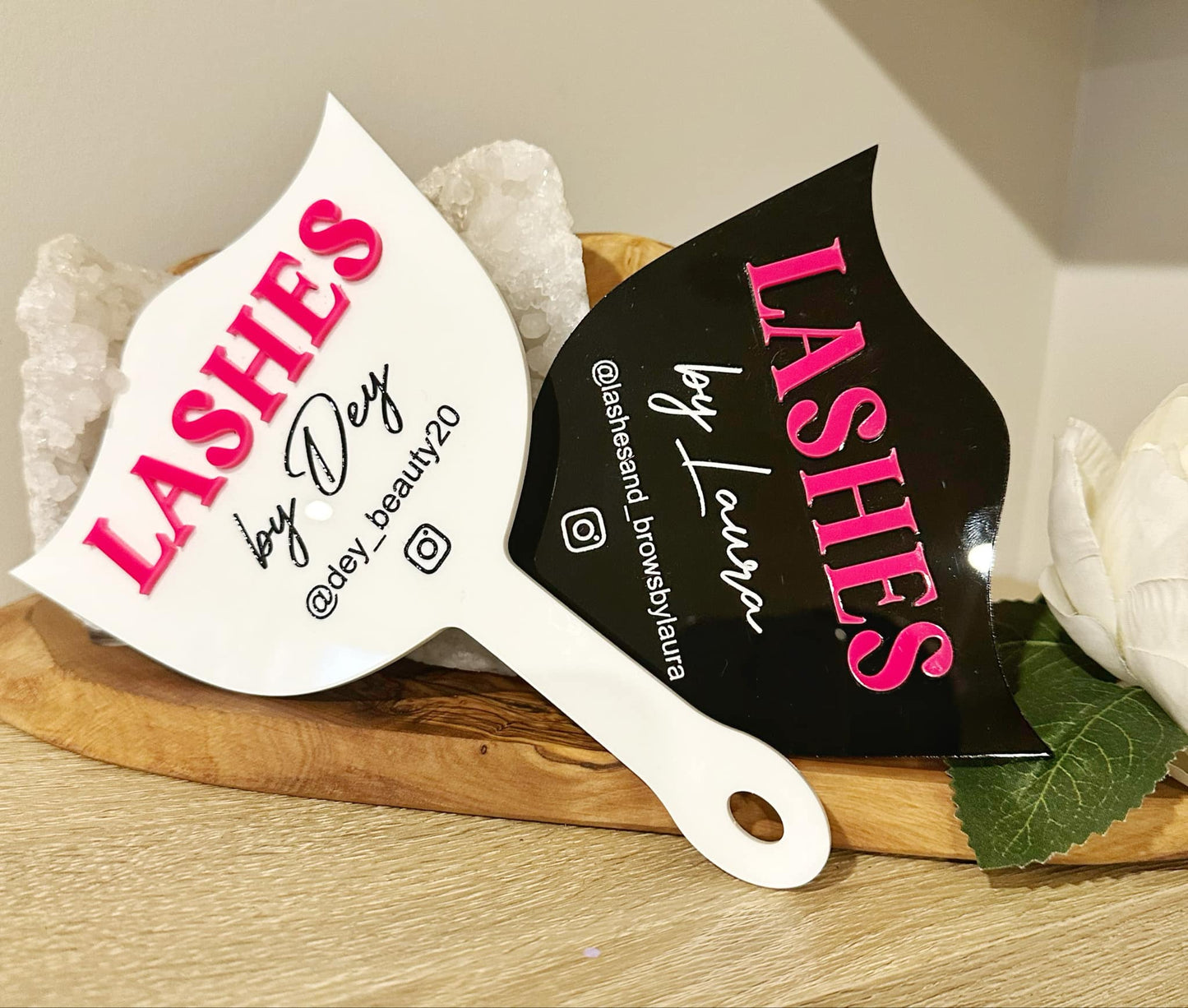 Personalized Lash Mirror Paddle