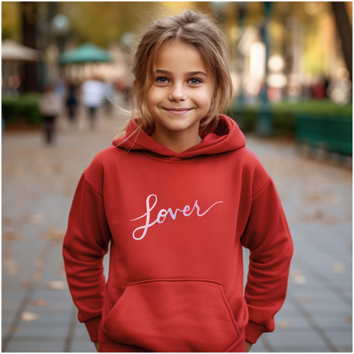 Kids Taylor Swift Lover Valentine's Crew Neck Sweatshirt - Valentine's Day Apparel
