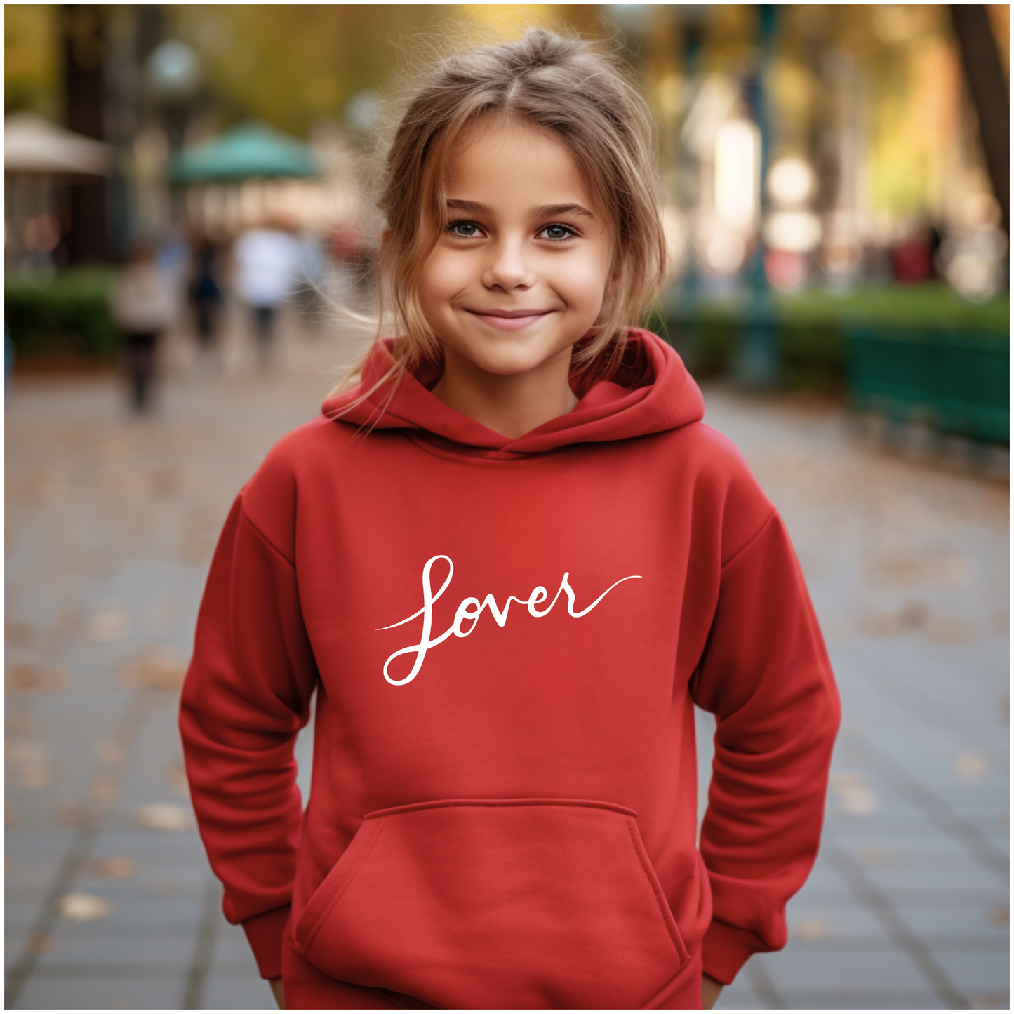 Kids Taylor Swift Lover Valentine's Crew Neck Sweatshirt - Valentine's Day Apparel