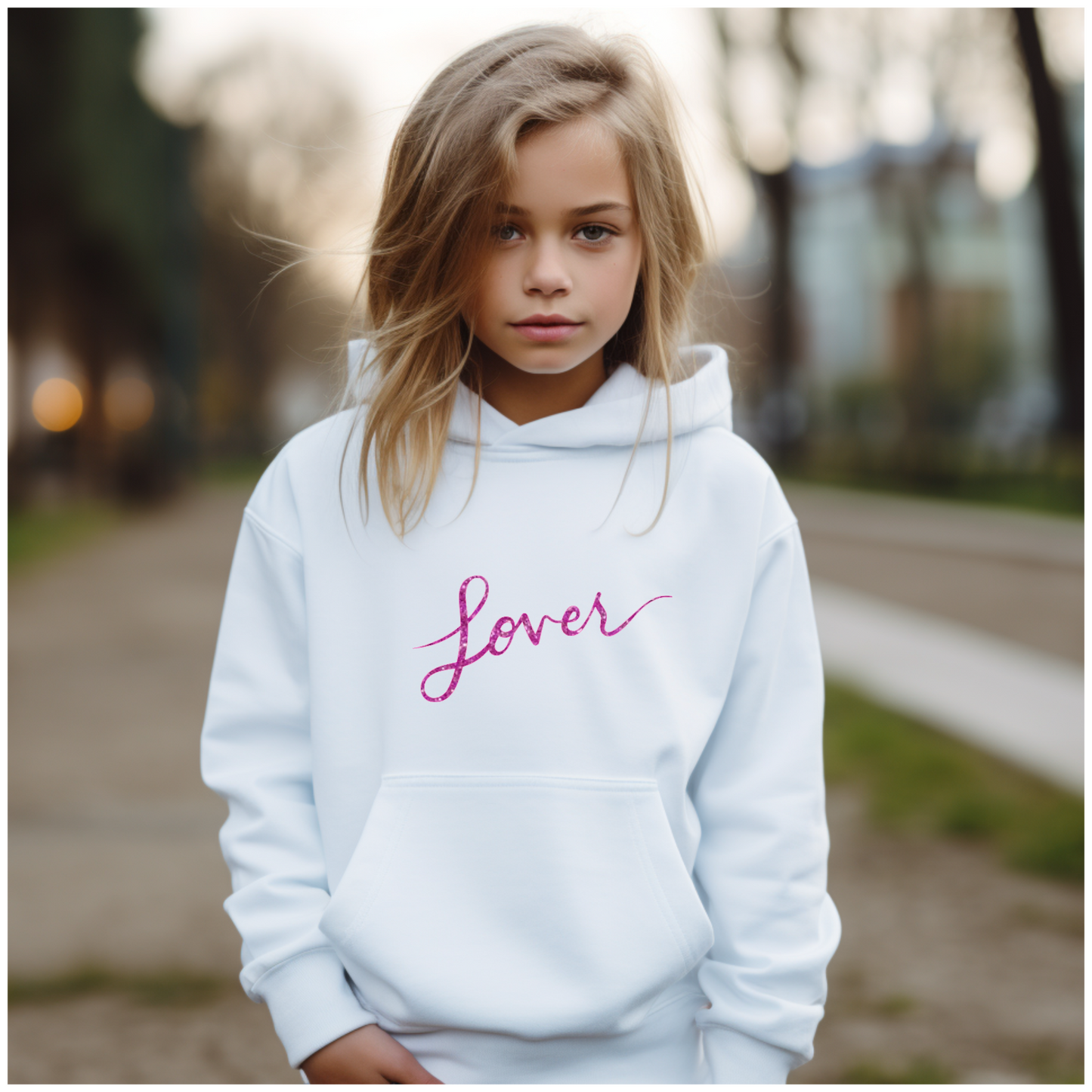 Kids Taylor Swift Lover Valentine's Crew Neck Sweatshirt - Valentine's Day Apparel