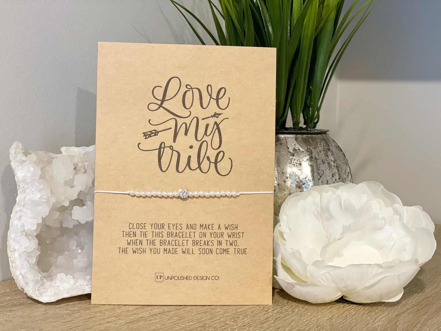 Bridesmaid Gift Love my Tribe Bracelet