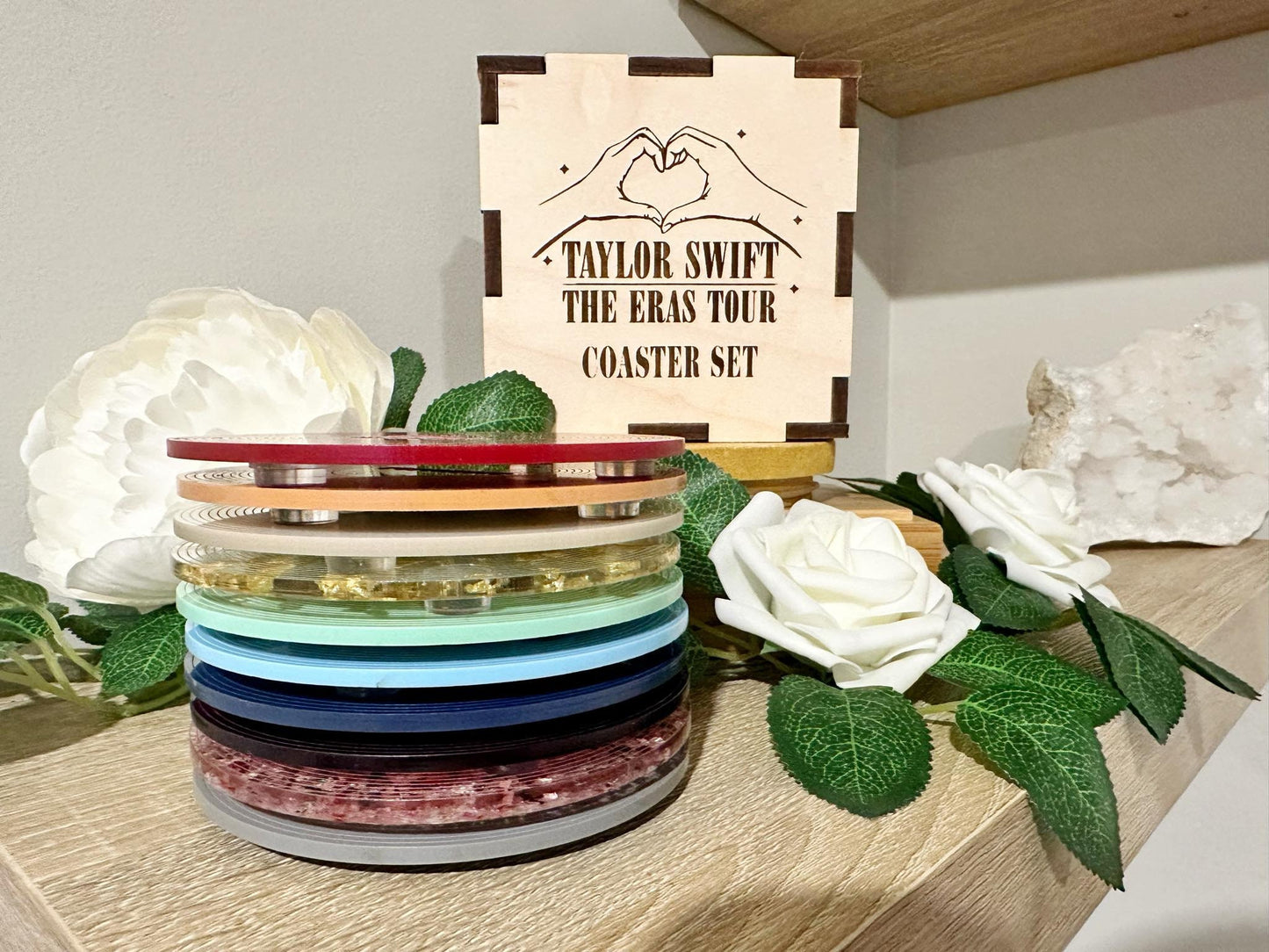 Taylor Swift Eras Tour Coaster Set of 11