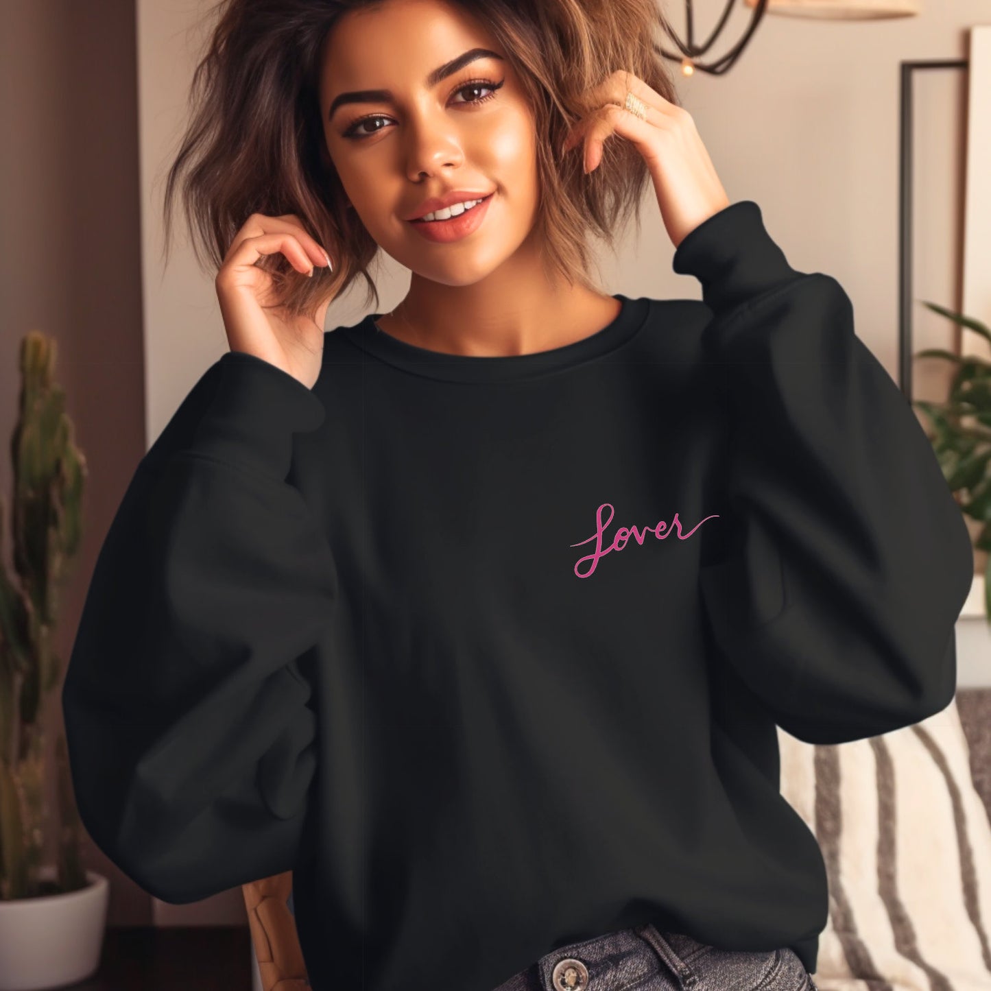 Taylor Swift Lover Valentines Day Crewneck Sweatshirt, Taylor Swift Lover Sweater, Valenties Day Apparel