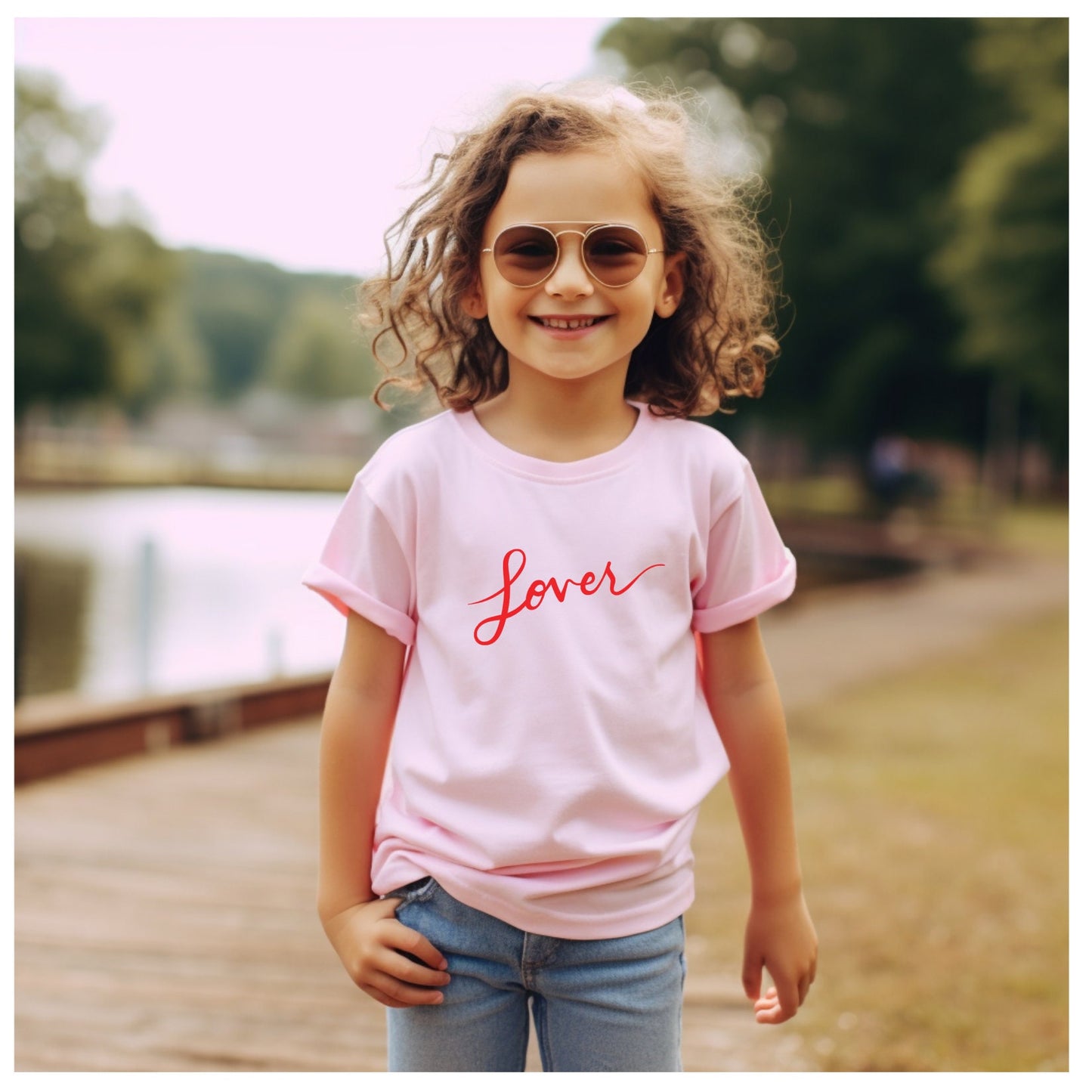 Kids Taylor Swift Lover Valentines Day Crewneck Youth T-shirt, Taylor Swift Lover Shirt, Valenties Day Apparel