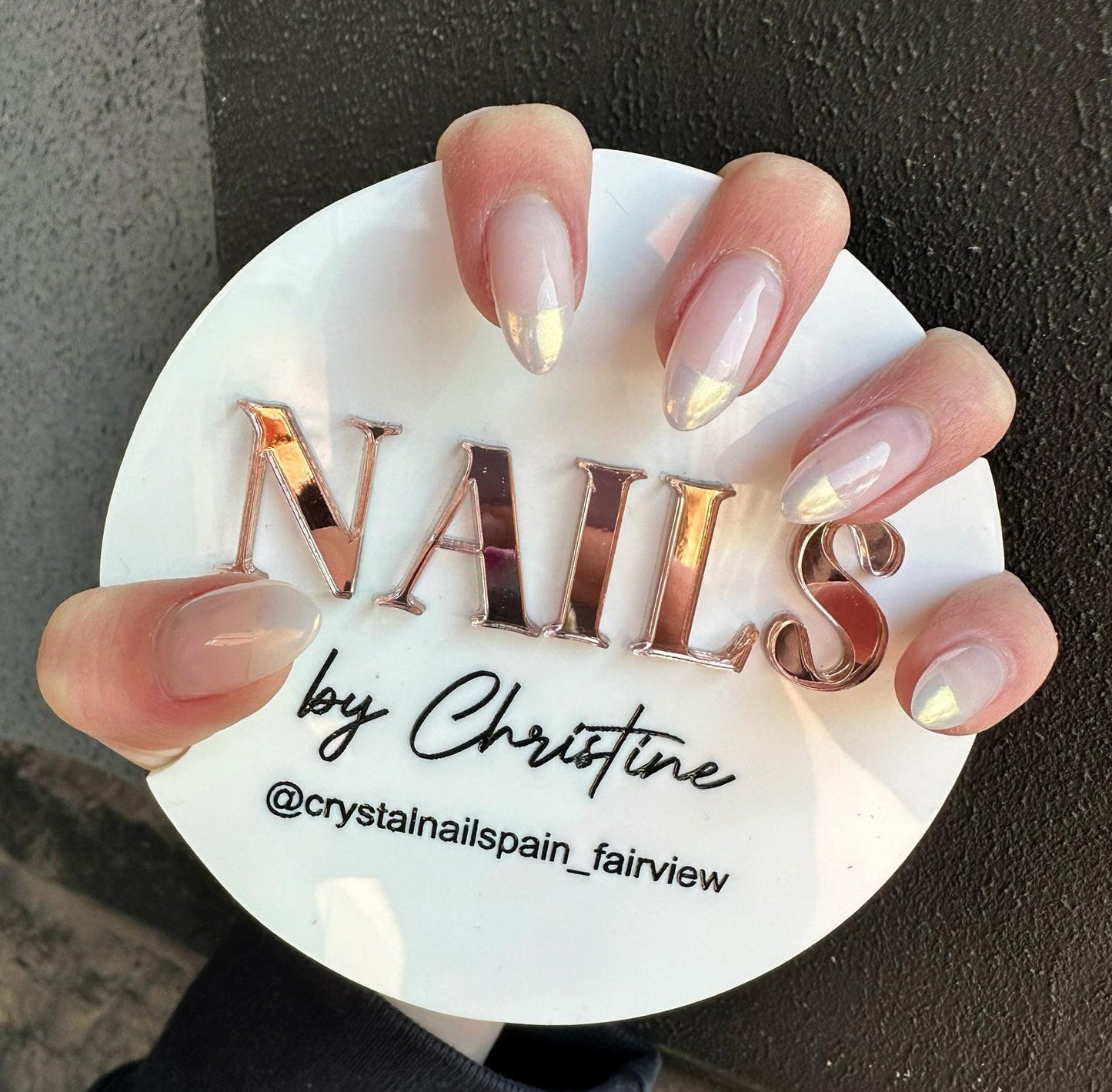 Custom Acrylic Nailfie Disc