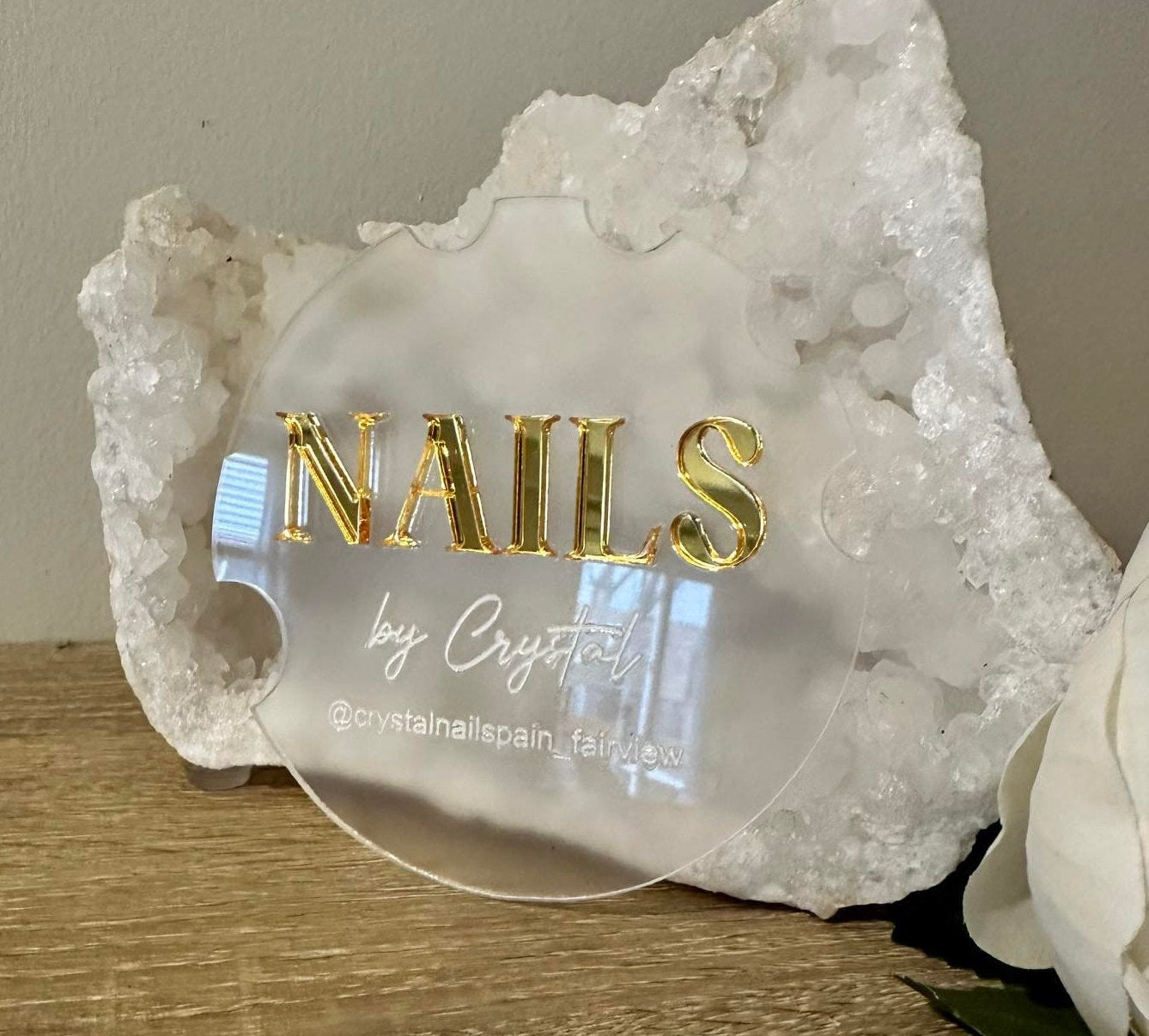 Custom Acrylic Nailfie Disc