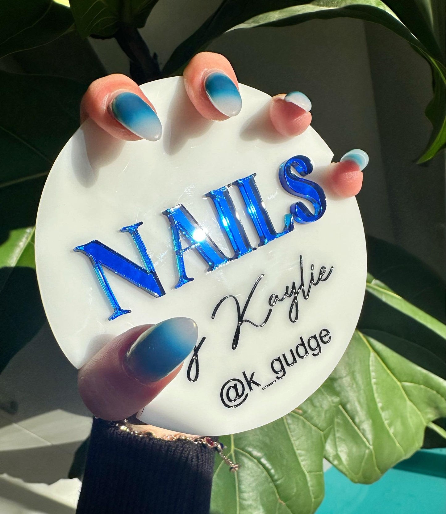 Custom Acrylic Nailfie Disc