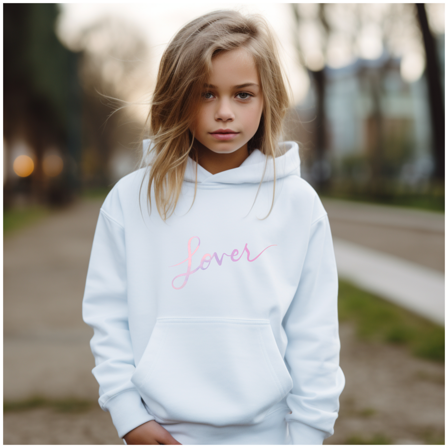 Kids Taylor Swift Lover Valentine's Crew Neck Sweatshirt - Valentine's Day Apparel