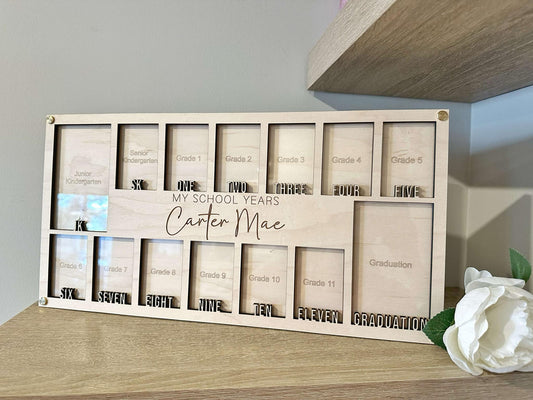 School Years Photo Frame