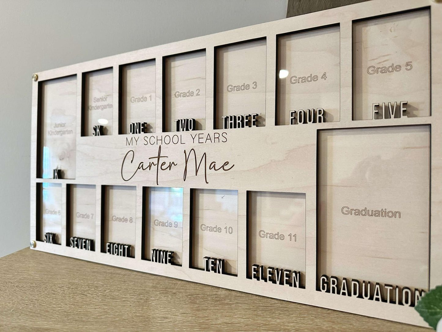 School Years Photo Frame