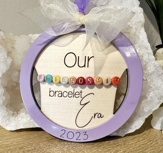 Taylor Swift Eras Tour Friendship Bracelet Ornament