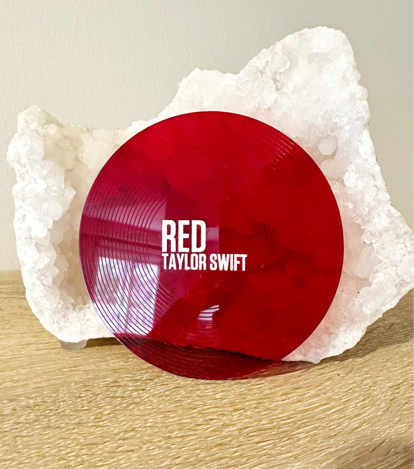 Taylor Swift Red Album Coaster